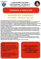 Locandina Escursionismo 20250427