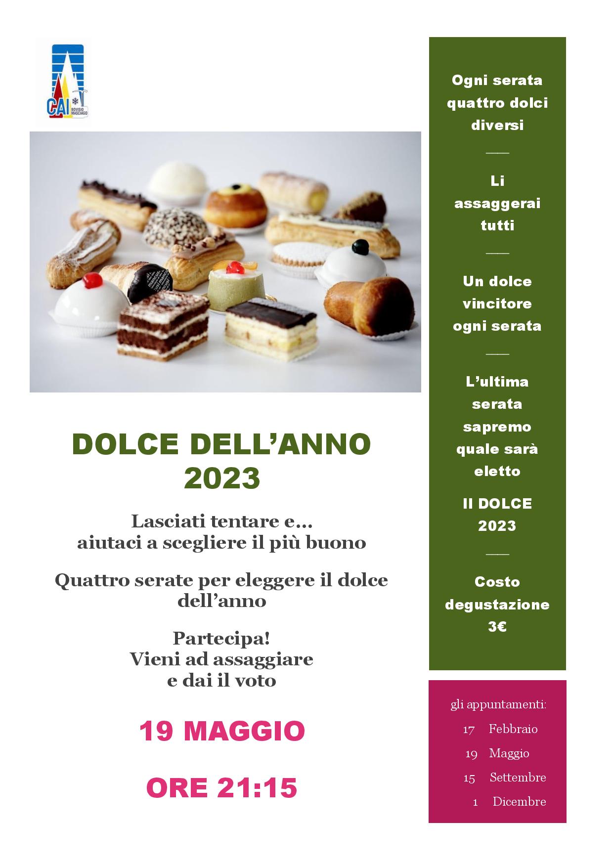 Serata dolci di maggio